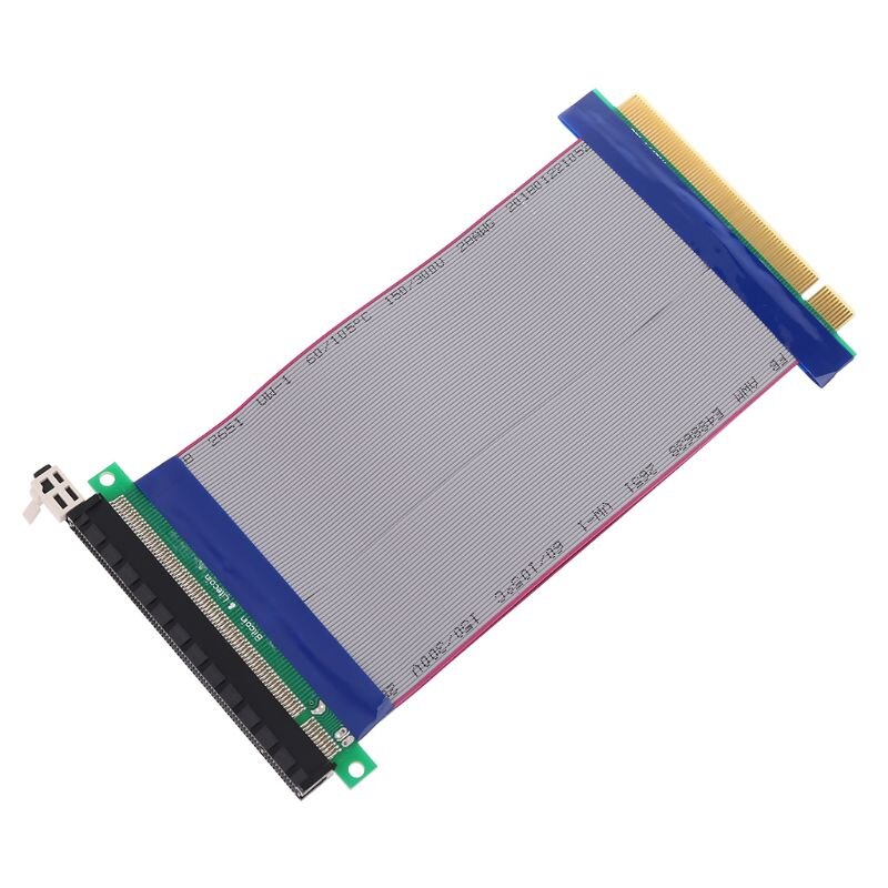 Pci-E 16X Om 16X Riser Extender Card Adapter Pcie 16X Pci Express Flexibele Kabel Z09