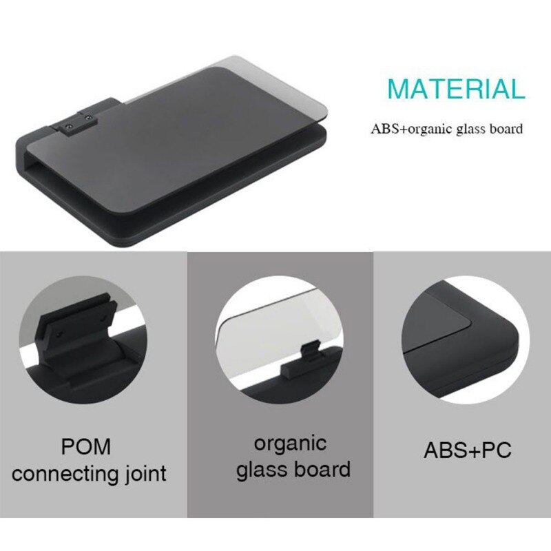 New Universal H6 Car Hud Cabeça Up Display Hud Projetor Smartphone Navegação Gps Titular Do Telefone Para Todos Os Carros