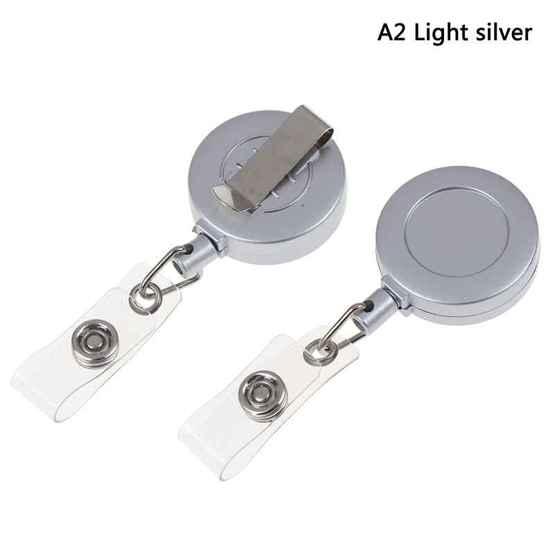 Gorąca sprzedaż chowany i wyciągany breloczek plakietka identyfikacyjna smycz identyfikator z plakietką uchwyt odrzutu kołowrotek zaczep robić paska metalowa obudowa metalowe okładki: A2