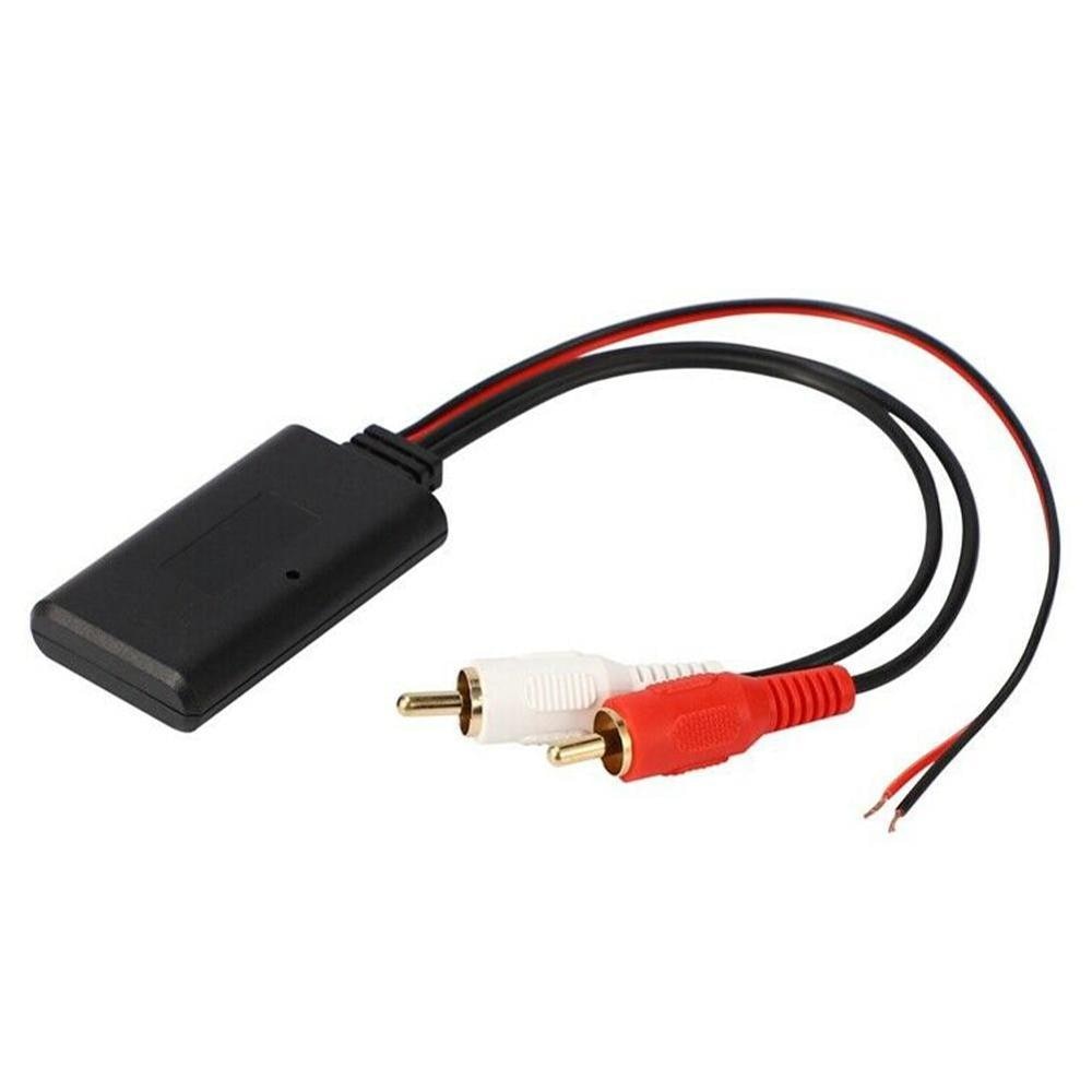 Universal Bluetooth AUX Receiver Module 2 RCA Cable Adapter Car Radio Stereo Wireless o Input Music Play for Truck Auto