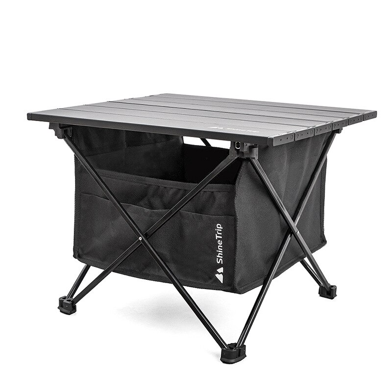 Outdoor Aluminum Alloy Camping Folding Table with Storage Bag Portable Detachable Fishing Picnic Ultra-light Mini Desk