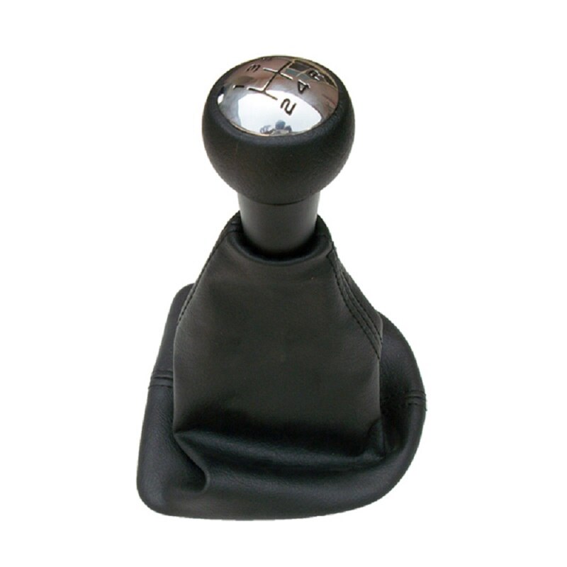 Auto Pookknop Met Lederen Laars Chrome Cap Voor PEUGEOT 207 307 307 CC 406 308 308 CC