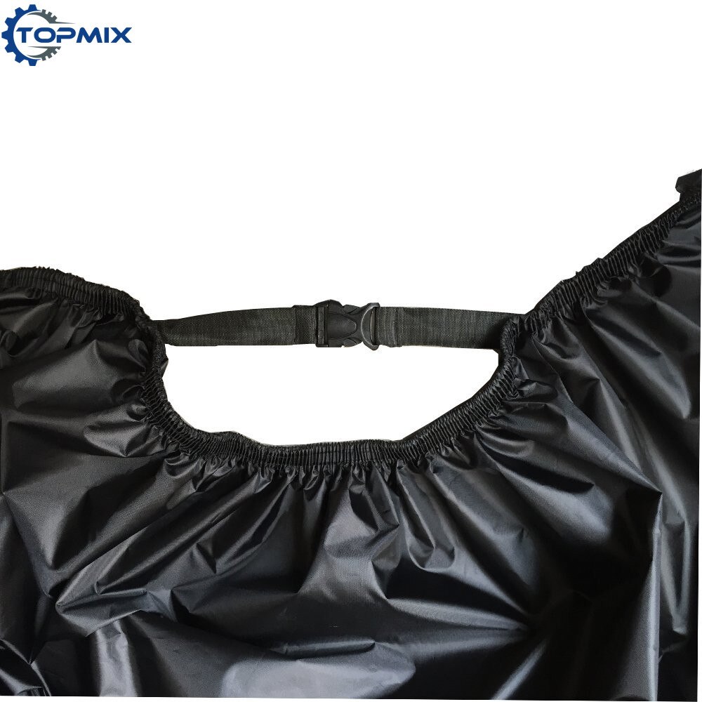 L XL XXL XXXL XXXXL 190T Black Motorcycle Cover Outdoor UV Protector Waterproof Rain Dustproof Cover Anti-theft with Lock Hole