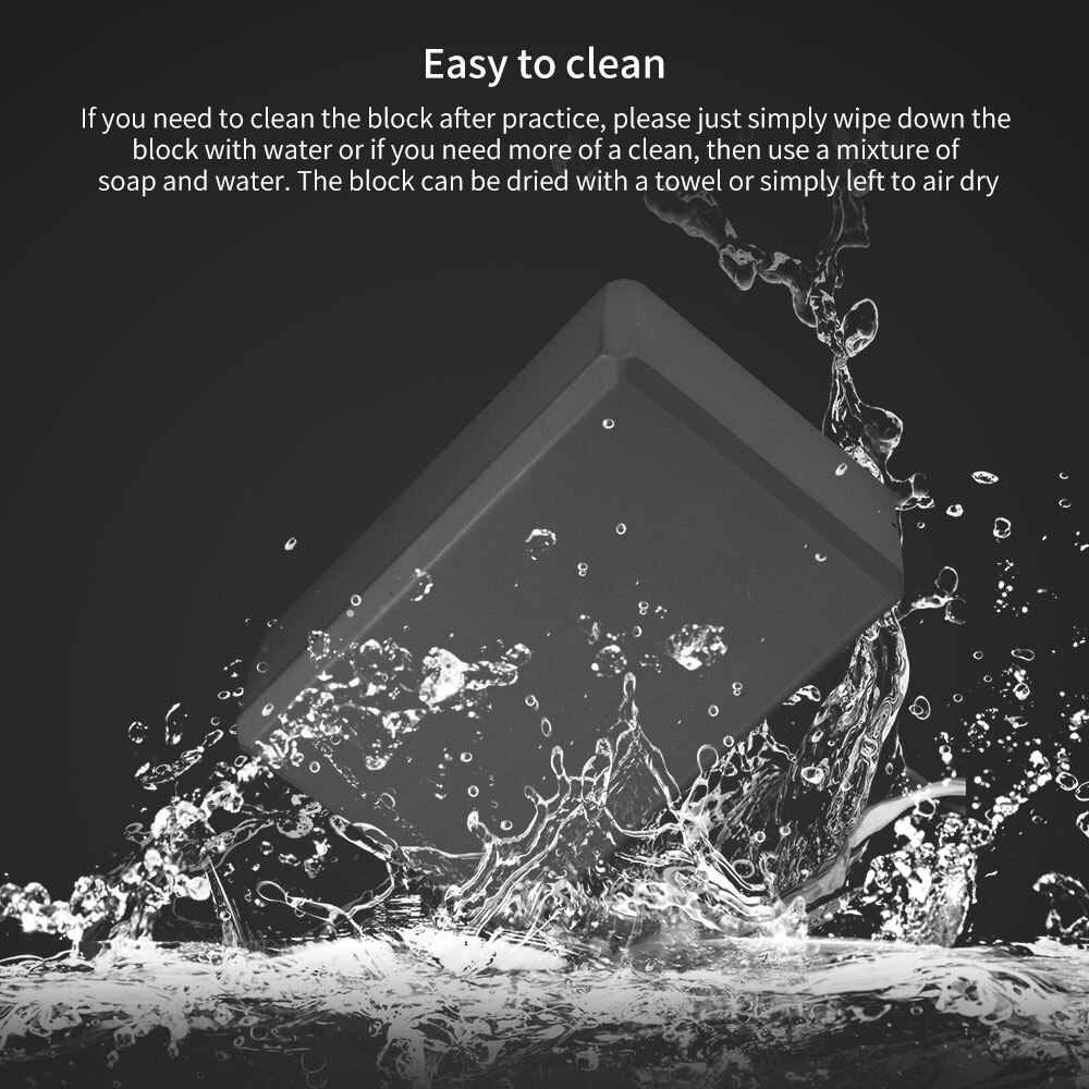 Yoga skum murstein trening trening fitness sett verktøy eva yoga bolster pute pute stretching kropp forme sunn trening