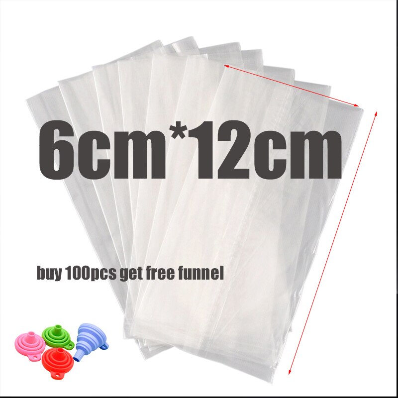Bolsas de PVA para pesca de carpa, bolsa soluble en agua ambiental de disolución rápida para pesca de carpa, compra 2 lotes y obtén embudo plegable gratis, 50 Uds.: 612