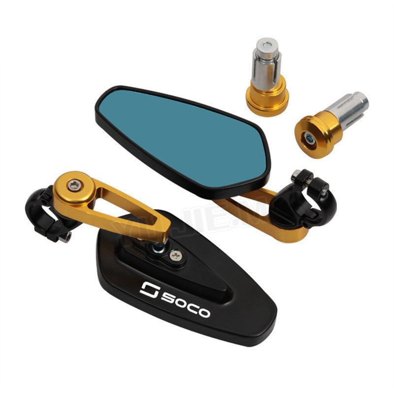 For super soco tc max sc pro ts lite cpx tsx 1200r cnc motorsykkelstyre plug-in bakspeil, motorsykkel sidespeil: Multi