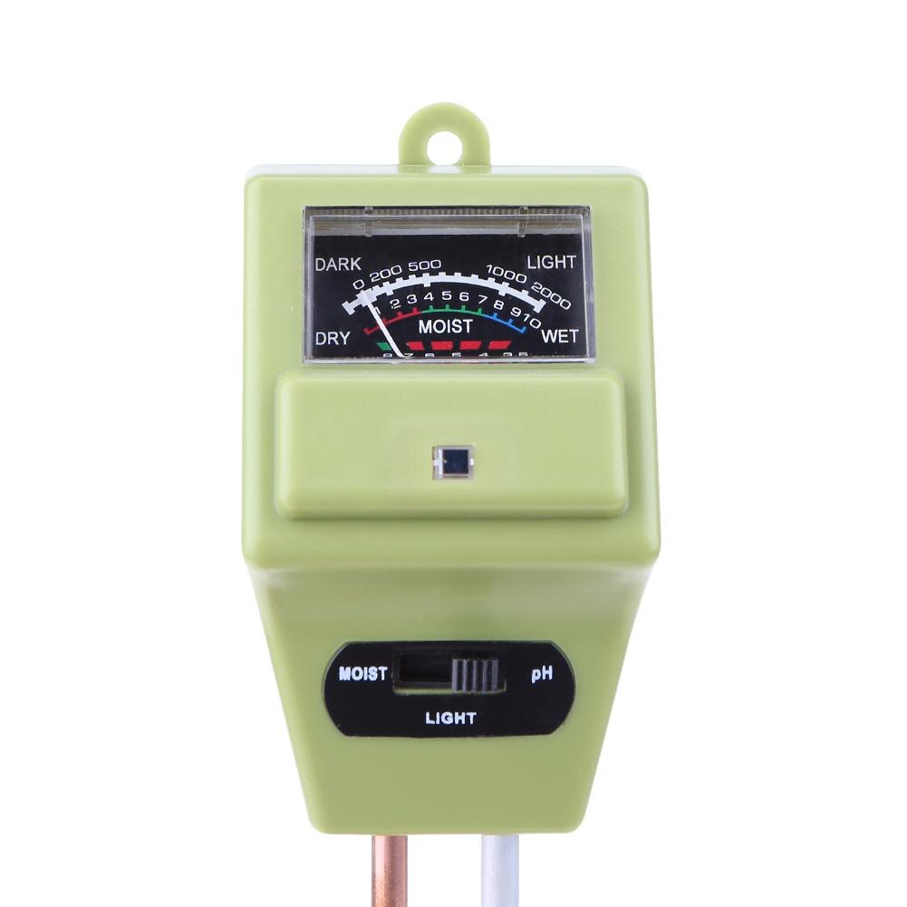 3/5 in 1 Boden PH-Meter Digital Boden Feuchtigkeit Sonnenlicht PH Meter Temperatur Intensität Messung analysieren Säure Alkali Tester