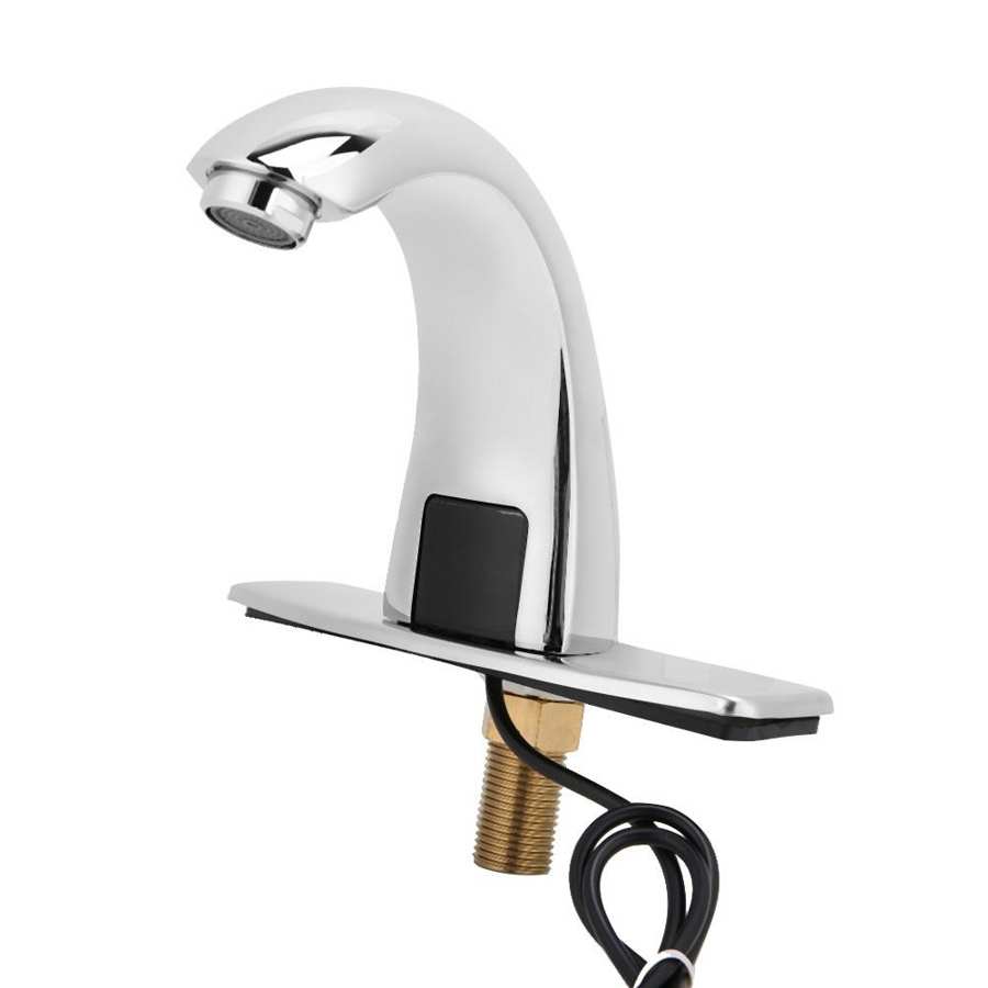 Infrared Sensor Faucet /2 \"Automatic Curved Faucet Corrosion Resistant Faucet for Hotel Bathroom