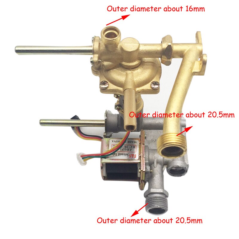 Household flue strong row of gas water heater water vapor linkage valve with a low pressure start for LPG Normal Valve