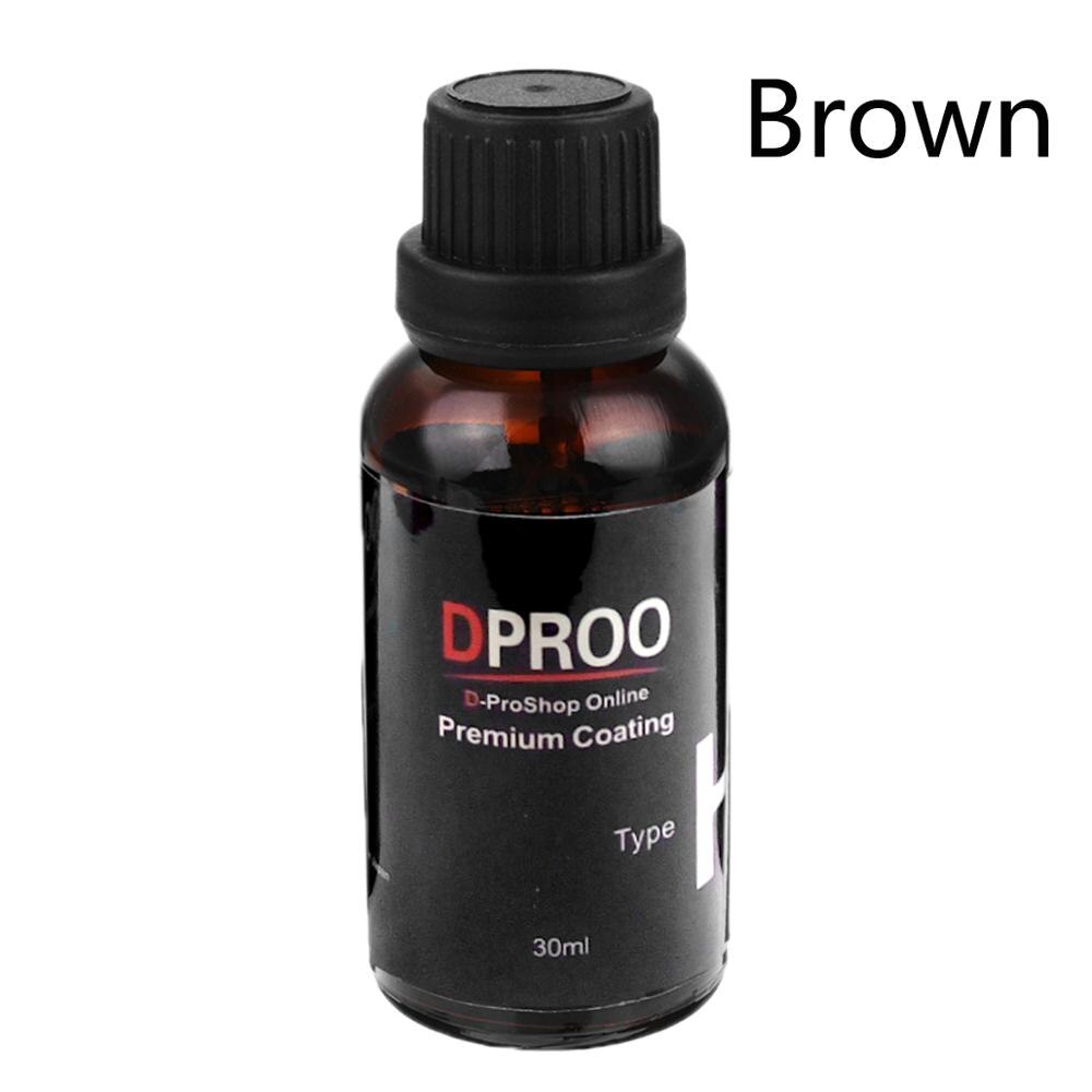 Car Polish Car Liquid Ceramic Coat Super Hydrophobic Glass Coating Set Polysiloxane Materials Car Polish Liquid Ceramic Coat: Brown