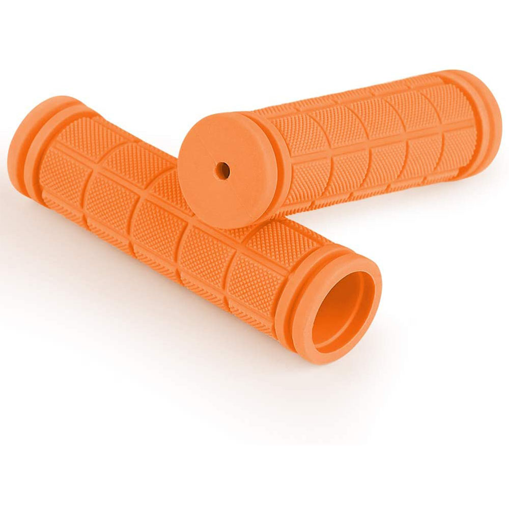 Bike Handle Grips Kids Non-Slip-Rubber Bicycle Handlebar Grips Specialized Replacement Bike Grips for Scooter Bicycle Tricycle: Orange