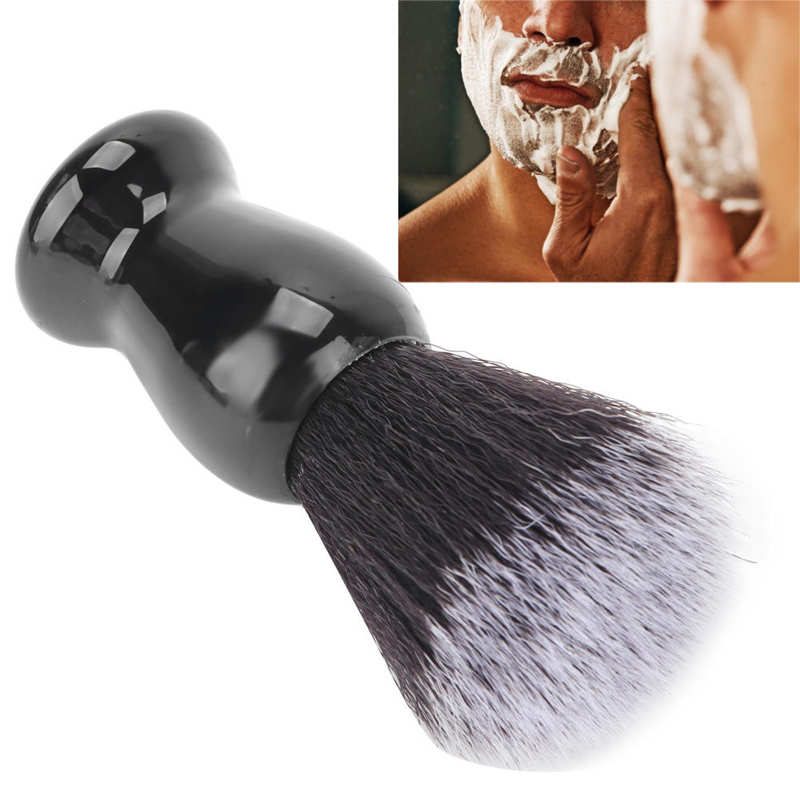 Salon Men Facial Beard Cleaning Appliance Shave Tool Razor Brush Hair Men's Shaving Brush Men Beard Cleaning Tool