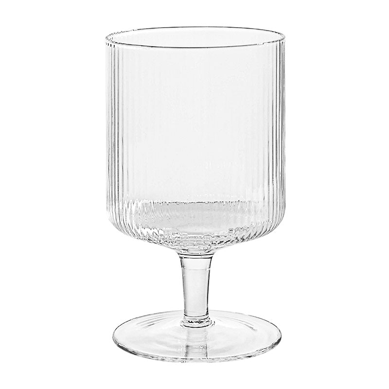 4 Stuks Rimpel Wijnglas Beker Cocktail Glazen Sap Glas Set Van 4
