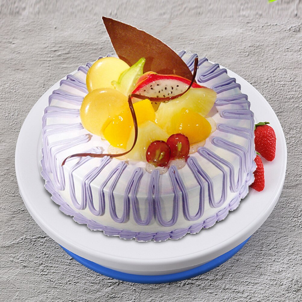 11inch Multifunction Icing Storage Stand Rotating Cake Turntable Kitchen For Decorating Home Display Platform Food Making DIY