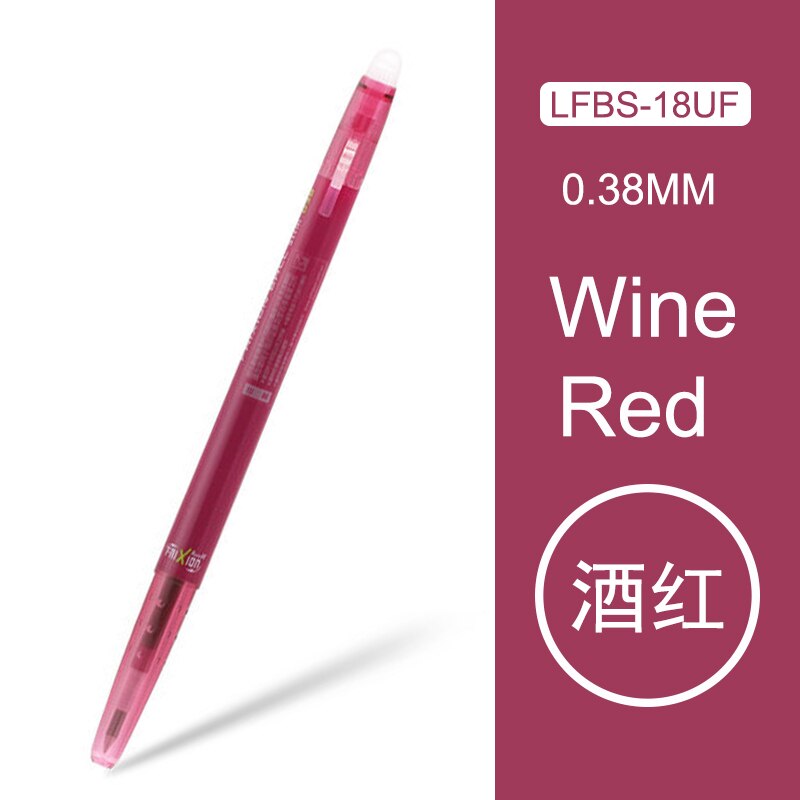 Japon pilote FRIXION stylo mince effaçable Gel stylo à bille 0.38mm japon LFBS-18UF 20 couleur disponible: WR