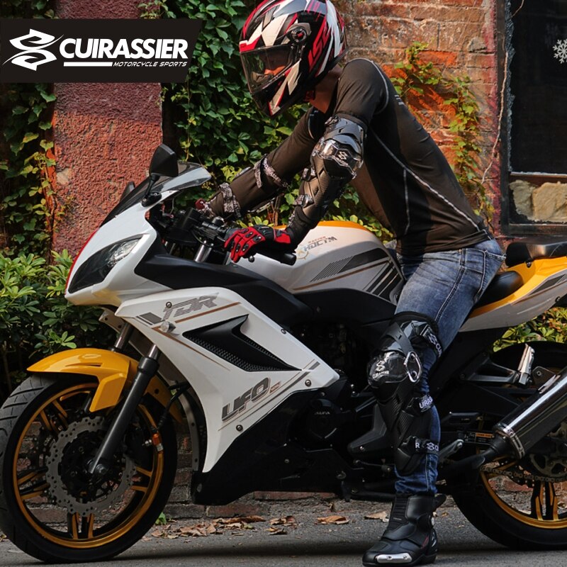 Cuirassier armbågsskydd motorcykel utrustning knä armbågsskydd motocross downhill dirt bike mtb skydd terrängracing mx knäskydd
