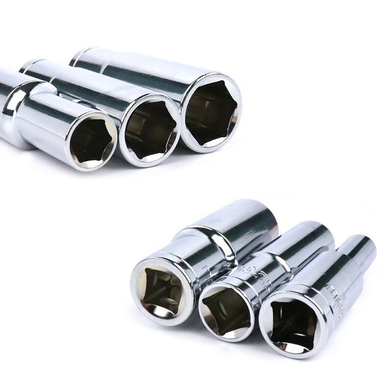 8-32mm Drive Socket Hex Socket Drive Set CR-V 1/2'' Socket Adapter For Auto Car Repair Impact Socket Power Tools 1pc