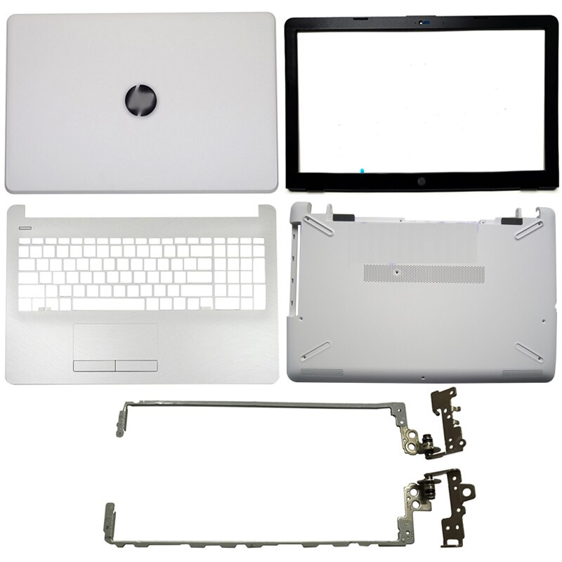 Voor Hp 15-BS 15T-BS 15-BW 15Z-BW 250 G6 255 G6 Laptop Lcd Back Cover/Front Bezel/Lcd scharnieren/Palmrest/Bottom Case 924900-001