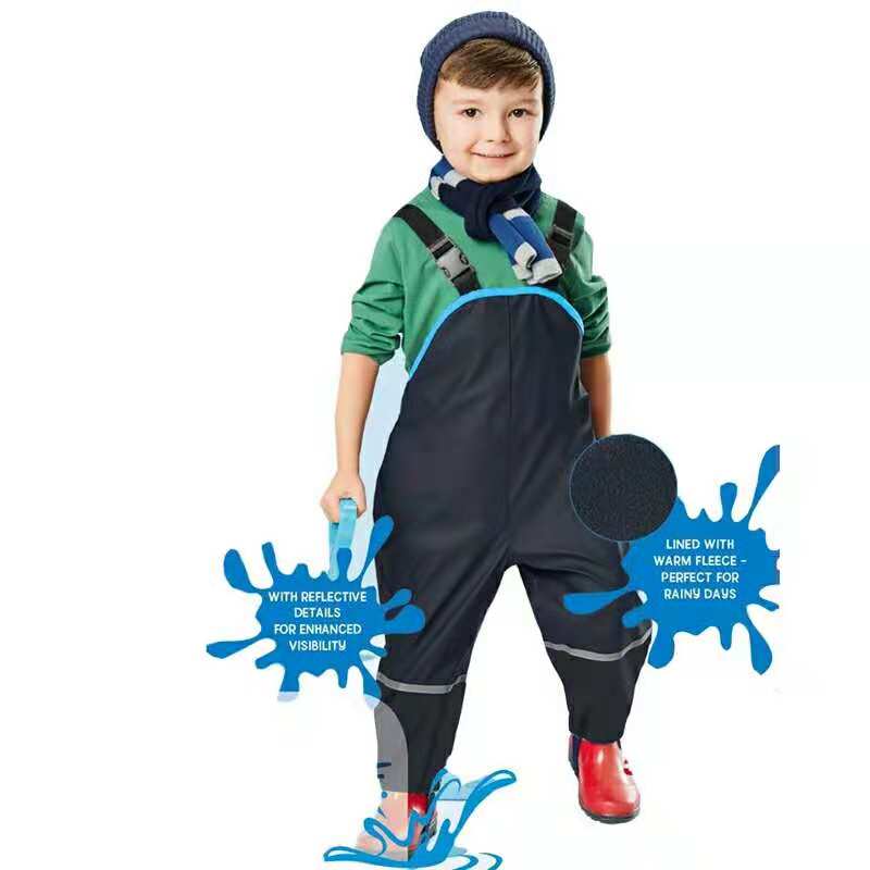 neue Chridren Wasserdichte Overall Baby Jungen Mädchen Wasserdichte Schlauch 2-7 Jahre freundlicher Ski Hosen Strand Hosen insgesamt