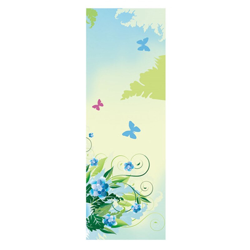 Yoga Mat - 183x61cm - 6mm Thick - Non-Slip Suede - Portable Fitness Blanket: Sky Blue