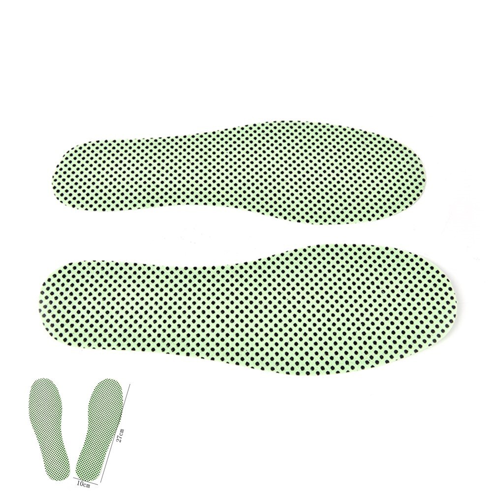 1 paio di solette riscaldanti autoriscaldanti riscaldamento soletta magnetica per massaggio ai piedi soletta per scarpe calda a infrarossi lontani raggi cuscinetti caldi per i piedi
