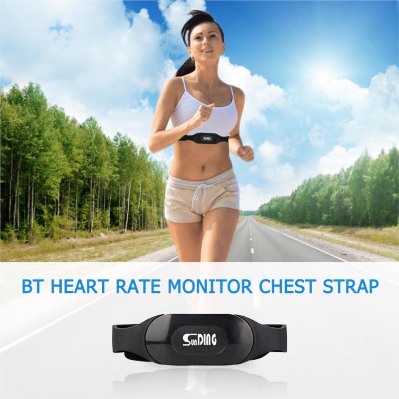 Portable Bluetooth 4.0 Heart Rate Monitor Chest Strap Sensor Meter Heart Rate Belt Sports Supplies Fitness Equipment For Phone
