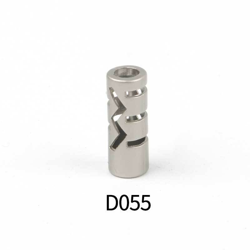 Hohl Zylinder Metall Schnur Ende Seil Enden Deckel sperren Umschalten Stopper Clip Für Kleidung Tasche Sportbekleidung Schnürsenkel Seil Teile Zubehör: Perle