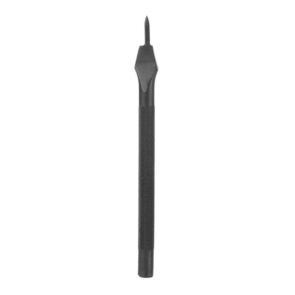 1Pc Leather Stitching Punch Chisel Craft DIY Handmade Sewing Tool HG99: One tooth black
