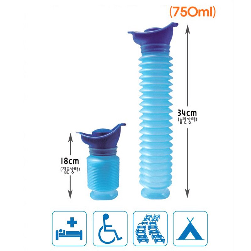 Tasche Wc Il Vostro Bagno in auto Di Emergenza Orinatoio Portatile di Campeggio Termoretraibile mobile Wc EDF88