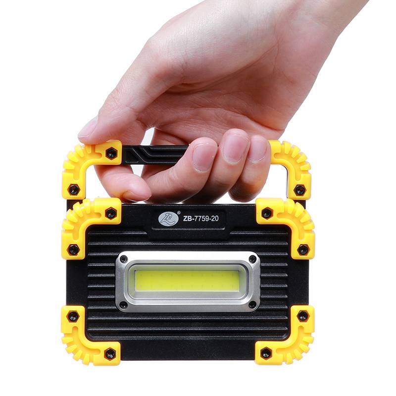350W Portable Lanterns COB LED Floodlight USB Charging Rechargeable Spot Work Lamp Outdoor Camping Emergency Light