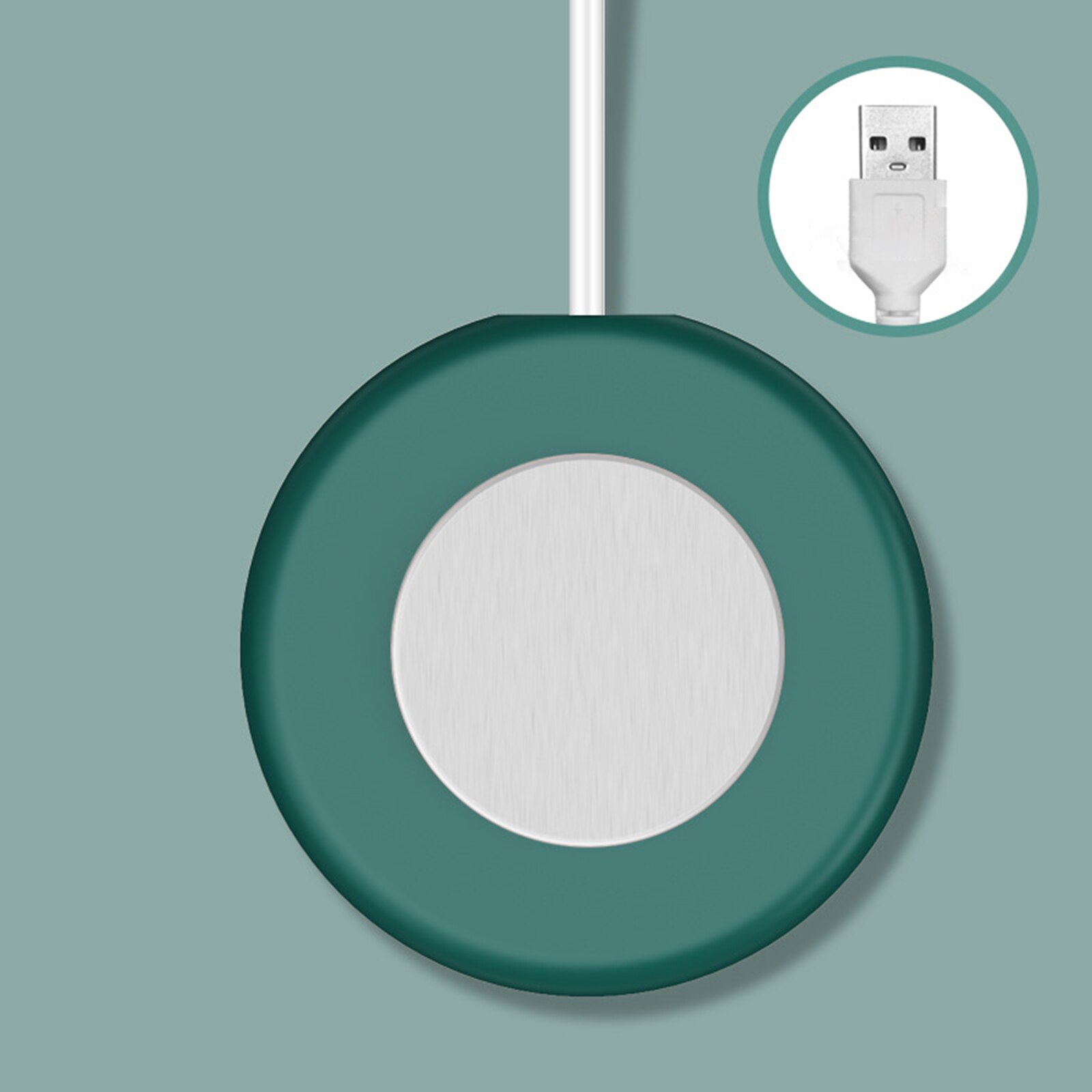 Usb-verwarming onderzetter verwarming warmte-isolatie elektrische multifunctionele koffiekop mok warme mat thuiskantoorbenodigdheden: B