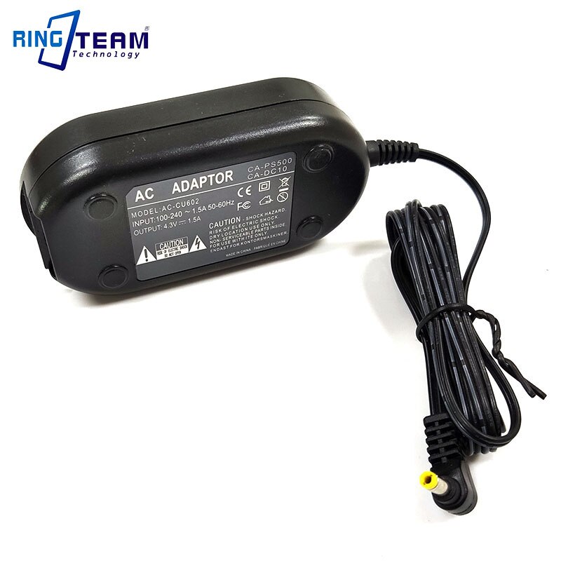 Adaptateur secteur Chargeur CA-PS400 CA-PS500 CA-PS600 ACK-500 ACK-600 pour Appareils Photo Canon Powershot A10 A20 A30 A40 A50 A60 A70 A75