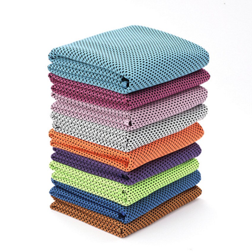 Sport Handdoek Microfiber Stof Cooling Handdoek Ijs Koude Kille Gym Hardlopen Fietsen Sneldrogende Zweet Jogging Mannen Vrouwen Hand gezicht