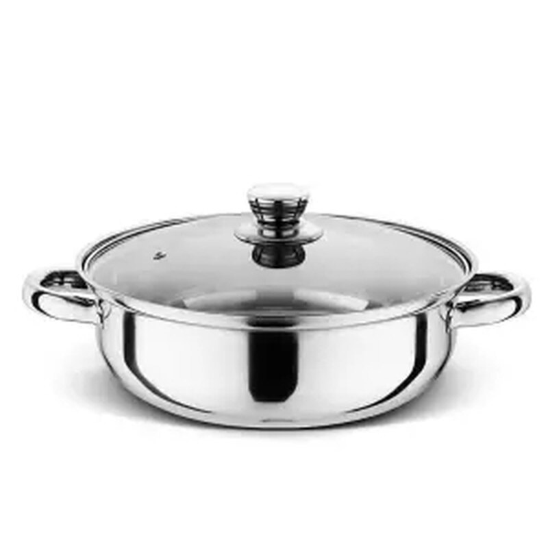 Vaporera de acero inoxidable para sopa, olla al vapor gruesa, engrosamiento doble, jaula grande, cajón de vapor, olla de sopa Binaural para el hogar