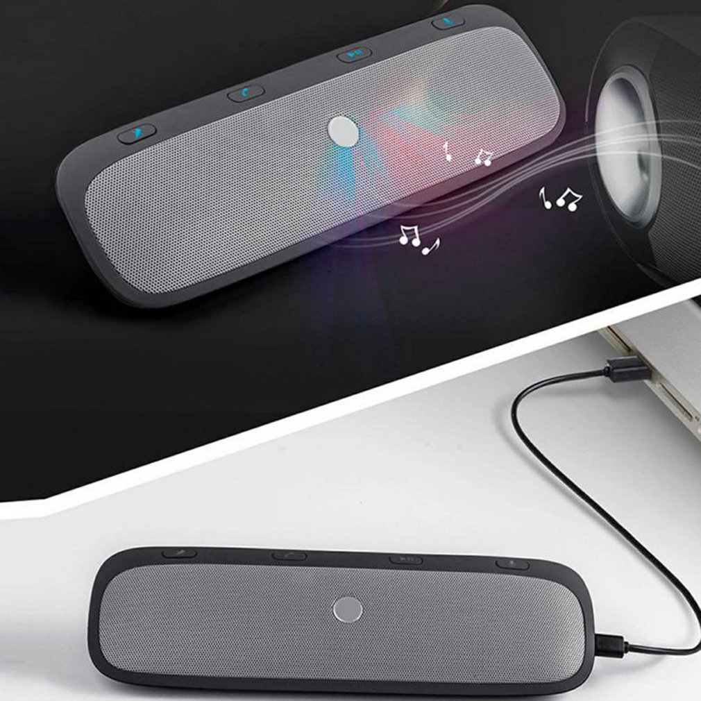 Tz900 zonnekleppen auto draadloze mobiele telefoon handsfree luidspreker ondersteuning  a2dp lange spreektijd 2 w luidspreker 1 set