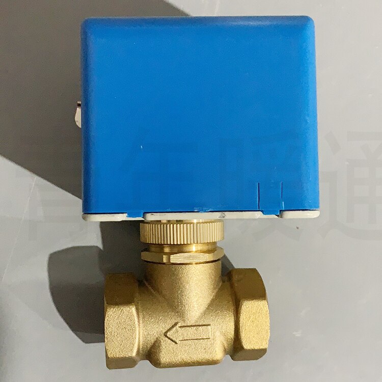 Fan Coil Electric Valve DN20 DN25 Central Air Conditioning Two-way Valve Three-way Valve Electric Actuator