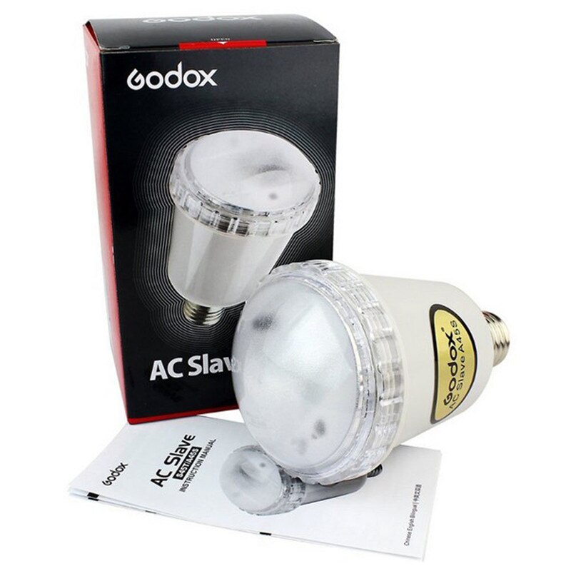 Godox A45S Studio E27 Schroef Ac Slave Studio Flash Strobe Light Bulb