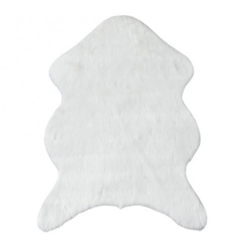 Super Zachte Pluche Woonkamer Vloer Fauteuil Mat Tapijt Kussen Tapijt Home Decor: WHITE