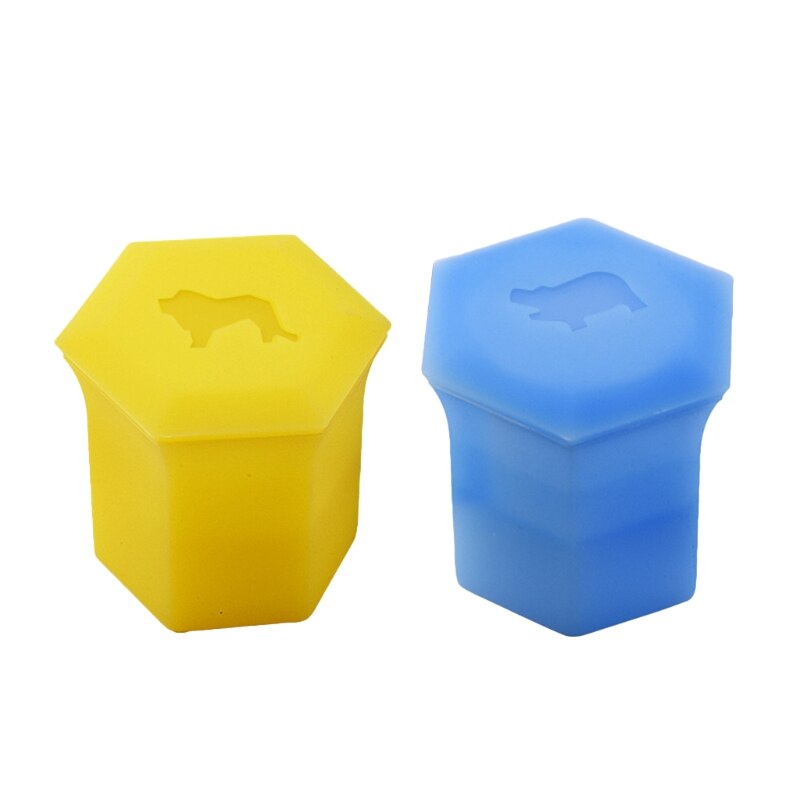 Stampo per gelato a forma di ciambella con elefante, mini stampo in silicone per cioccolatini e ghiaccio