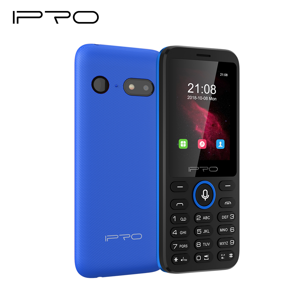 Celular IPRO Clever 2,4 s 3G 850/1900 Merkmal-Telefon 2,4 Zoll Smartphone Tastatur praktisch KaiOS Unterstützung Wifi APP von Google Geschäft: Blau