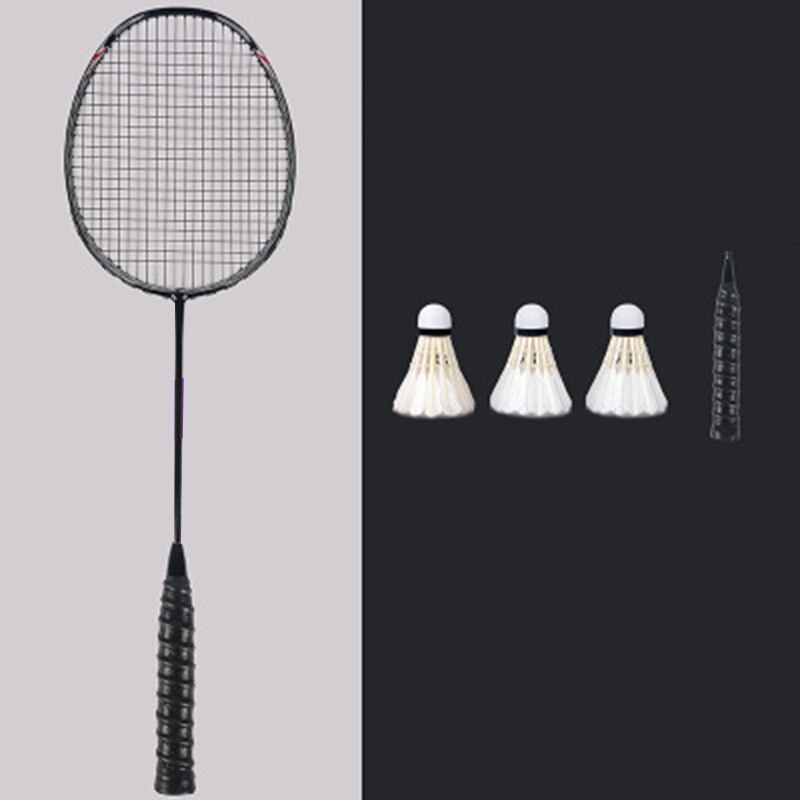 Badminton Racquets Set Rackets Carbon Shaft Badminton Sets for Backyards