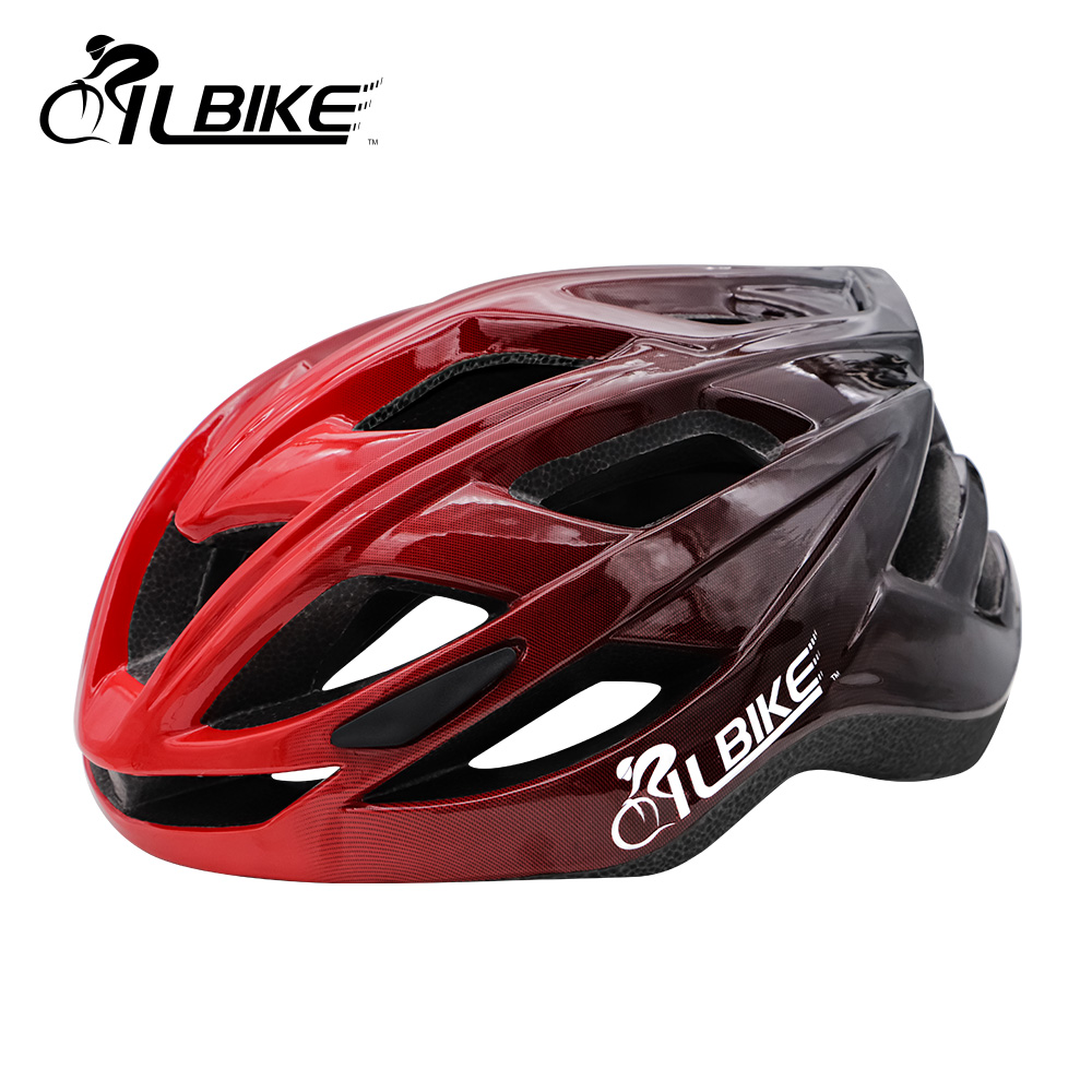 QYLBIKE Casco de ciclismo de seguridad Casco de bicicleta ligero ajustable para hombres adultos Mujeres Casco de bicicleta de montaña y carretera: Borgoña