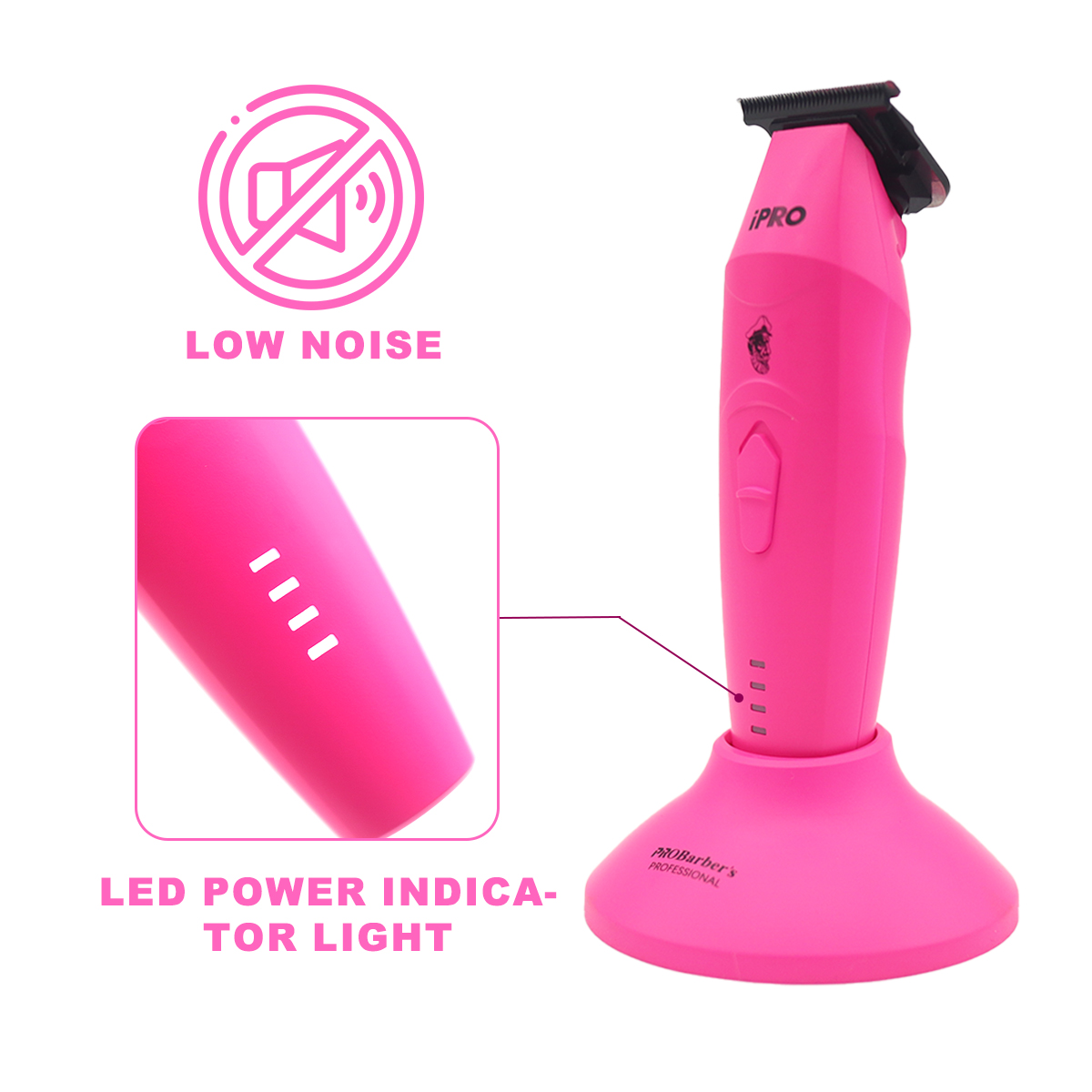 Professionelles Haarschneidemaschinen-einstellen für Männer mit bürstenlosem Motor-, DLC-Klinge, 10.000 U/min, Friseurmaschinen, Haarschneidemaschine