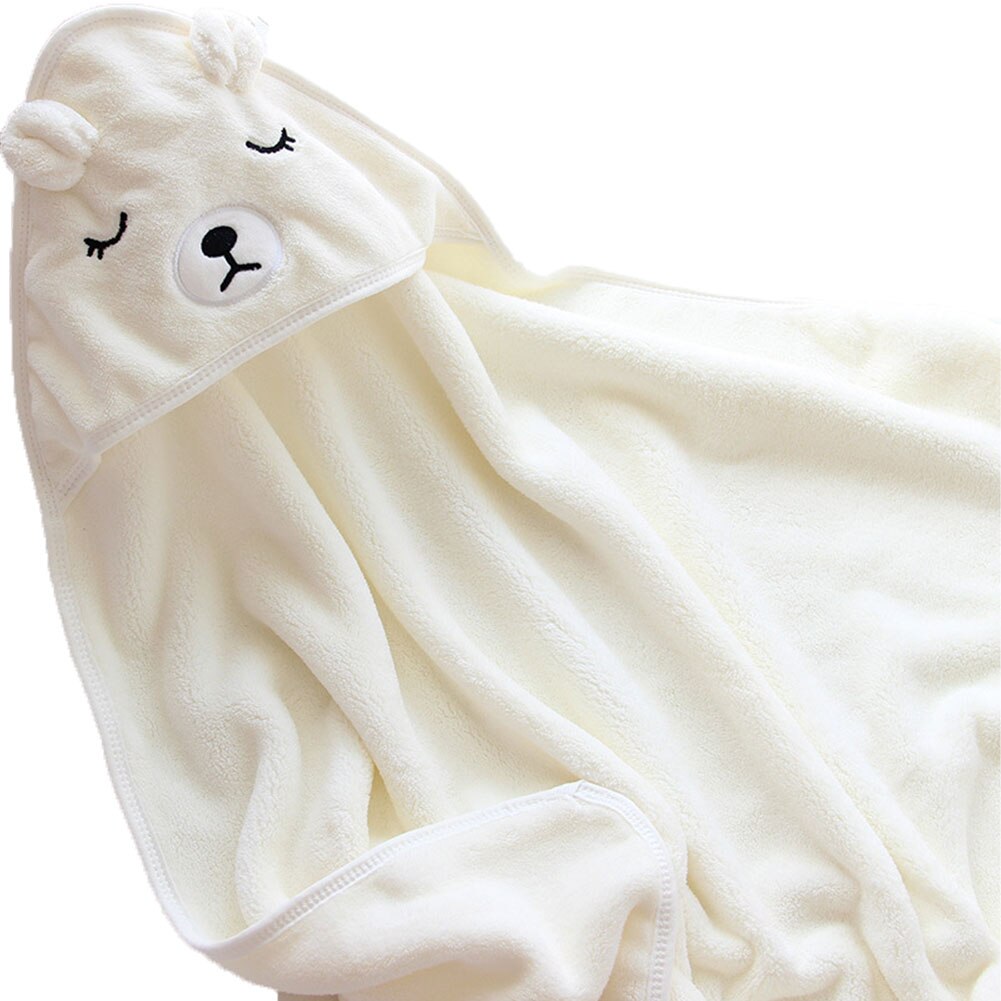 Toddler Baby Hooded Towels Newborn Kids Bathrobe Super Soft Bath Towel Blanket Warm Sleeping Swaddle Wrap for Infant Boys Girls