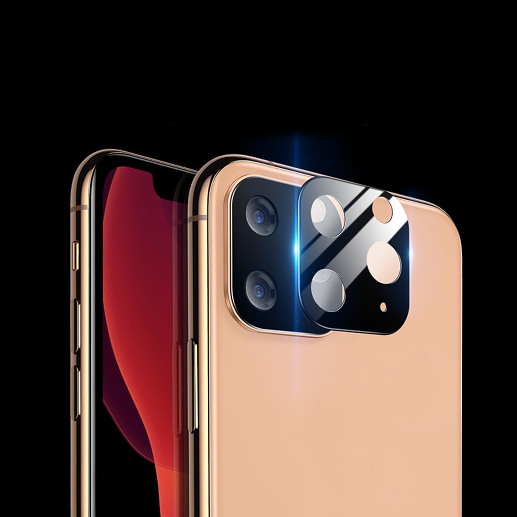 1/2 pcs Replacement For iPhone X/XS/XSMAX Alloy Modified Sticker Camera Change for 11Pro 11 PRO MAX Cover Protective