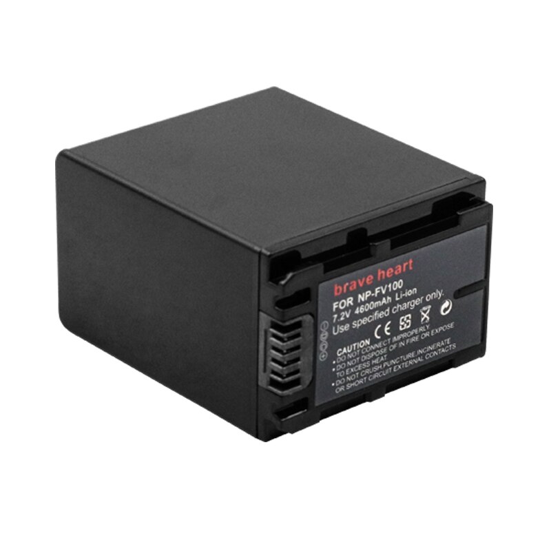 Np fv100 np-fv100 fv100 battery for sony  sx83e sx63e fdr-ax100e ax100e hdr camera: 1 battery