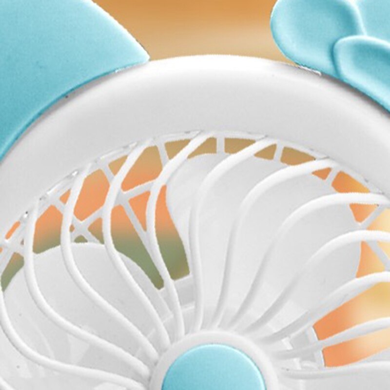 Mini Cartoon Hand-Held Usb Electric Fan Foldable Student Fan Portable Field Activity Outing Cooling Mini Fan