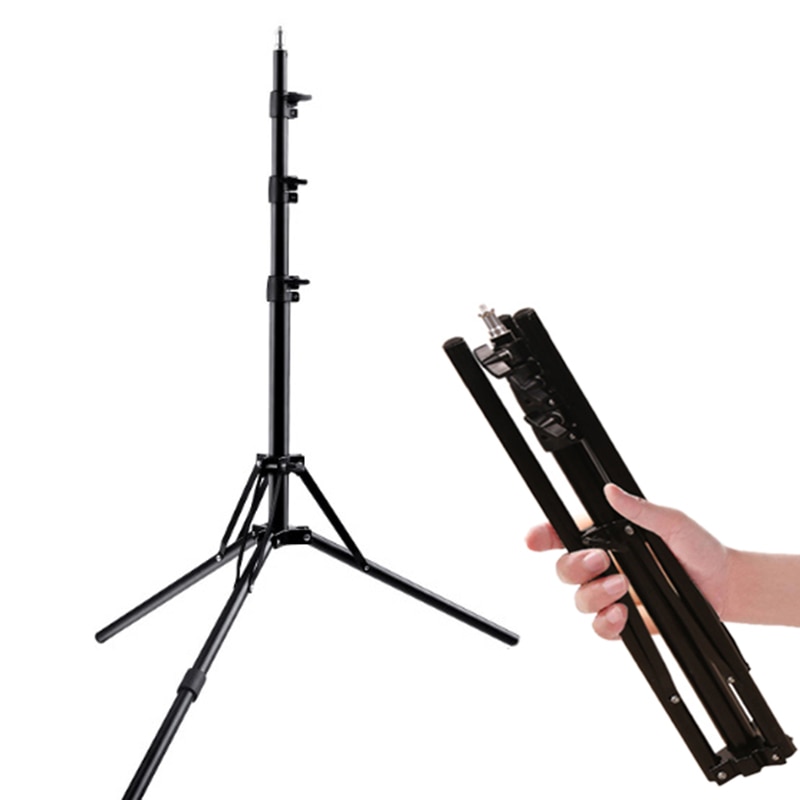 2M 6.5ft Stand Statief Vouwen Stand Light Stand Voor Softbox Foto Video Verlichting Flashgun Lampen/Paraplu Flash