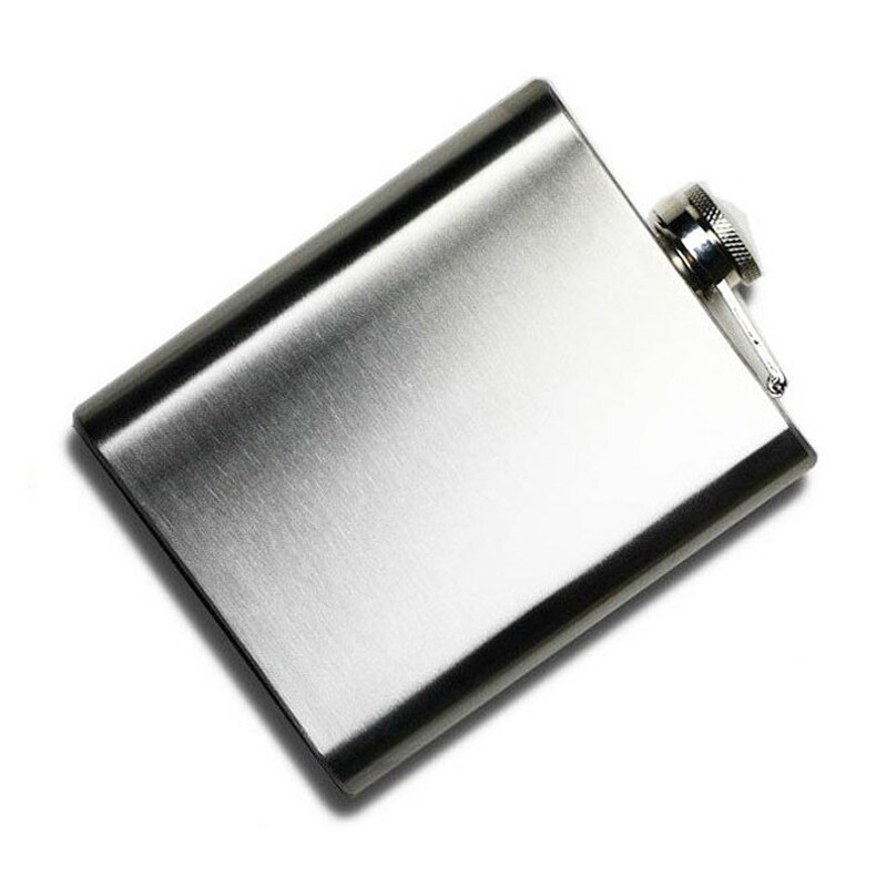 Stainless Steel Hip Liquor Flask Whiskey Alcohol Pocket Wine Bottle LBShipping
