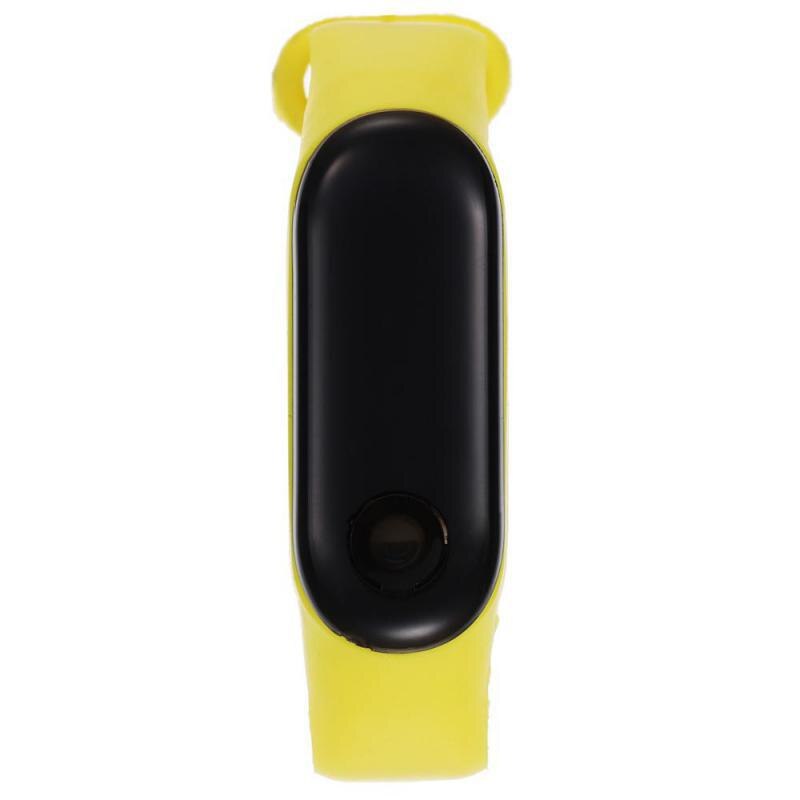 Miqiao sportsur til børn børn led digitalt ur ultralet silikonerem teen dreng pige armbåndsur unisex  w184: Gul